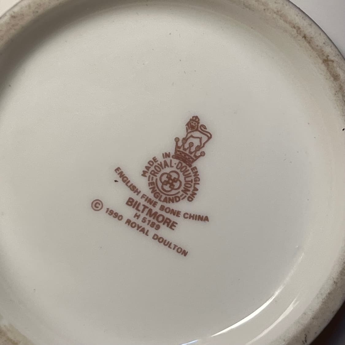 로얄덜튼 빌트모어시리즈 H5189 크리머(우유주전자) 상품이미지7