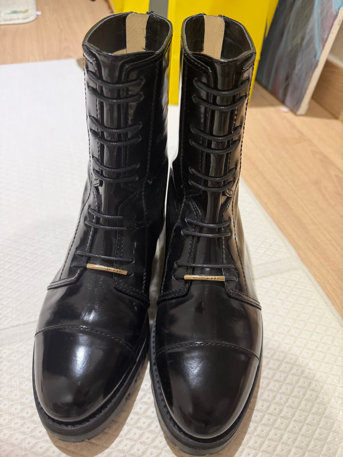 미사용)지미추 에나멜부츠  상품이미지4