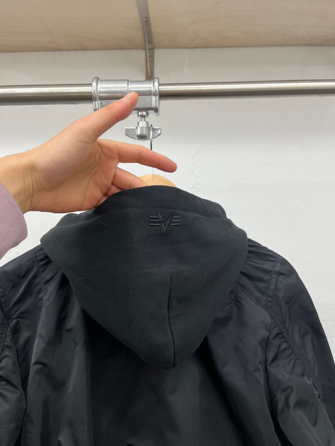 S) ALPHA INDUSTRIES FLIGHT JACKET 상품이미지6