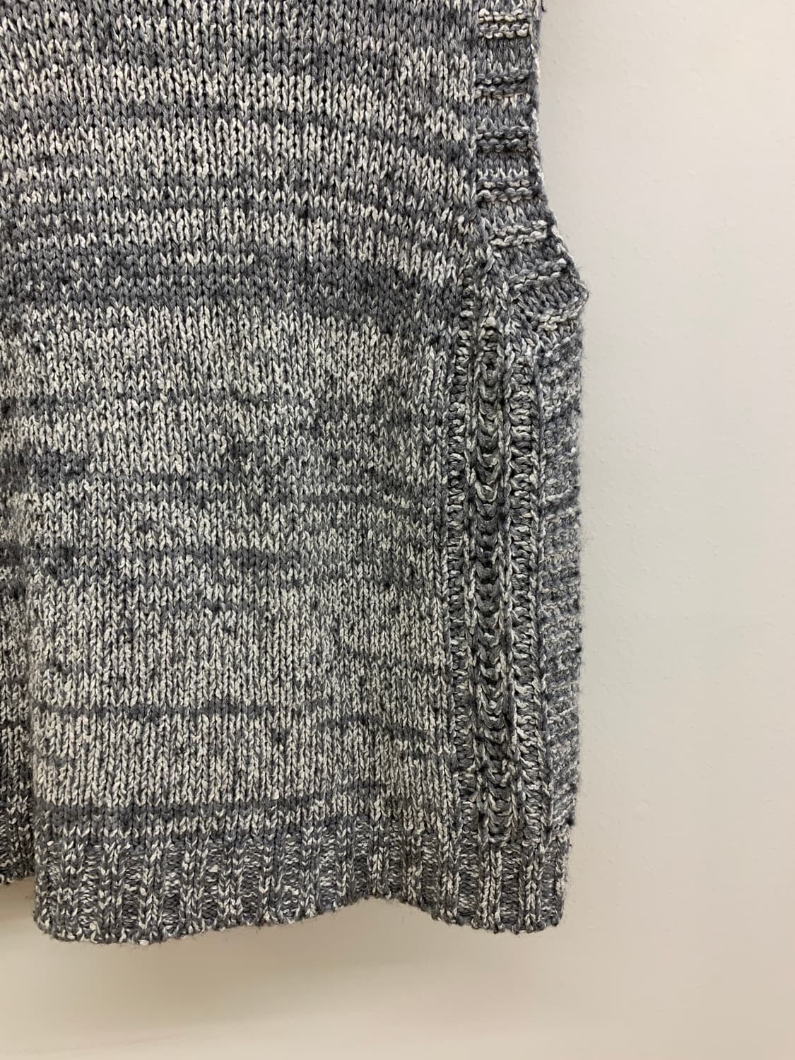 후드 니트 베스트 hoodie knit vest 상품이미지3