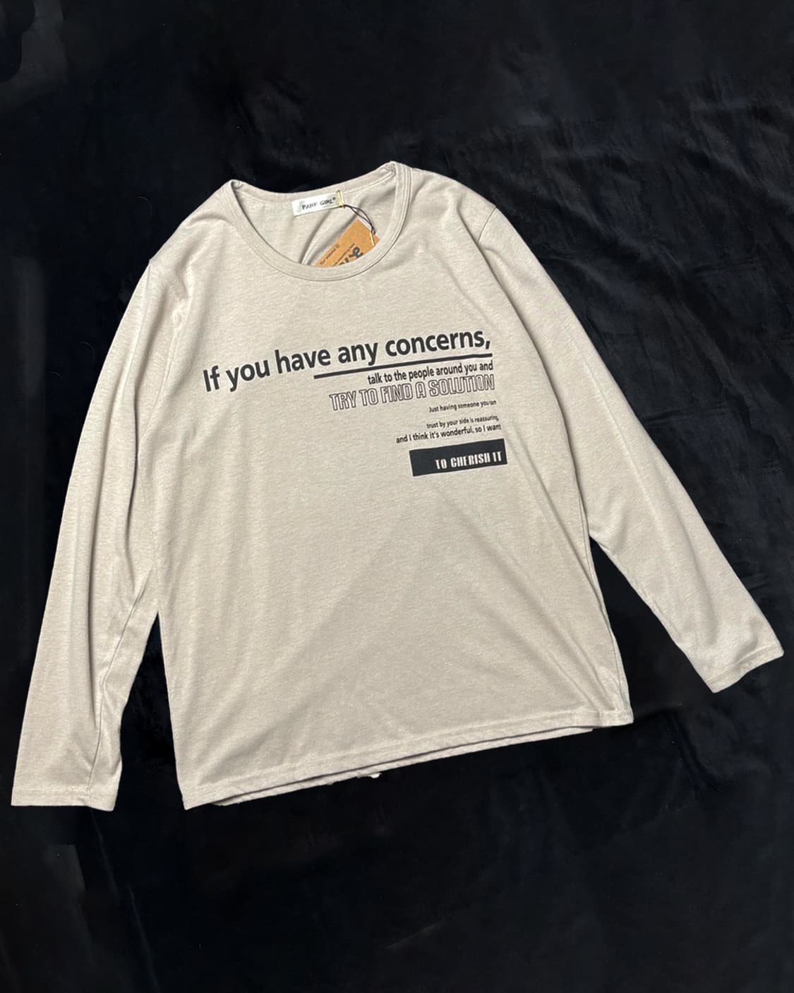 일본빈티지 PARK GIRL 롱슬리브 상품이미지1