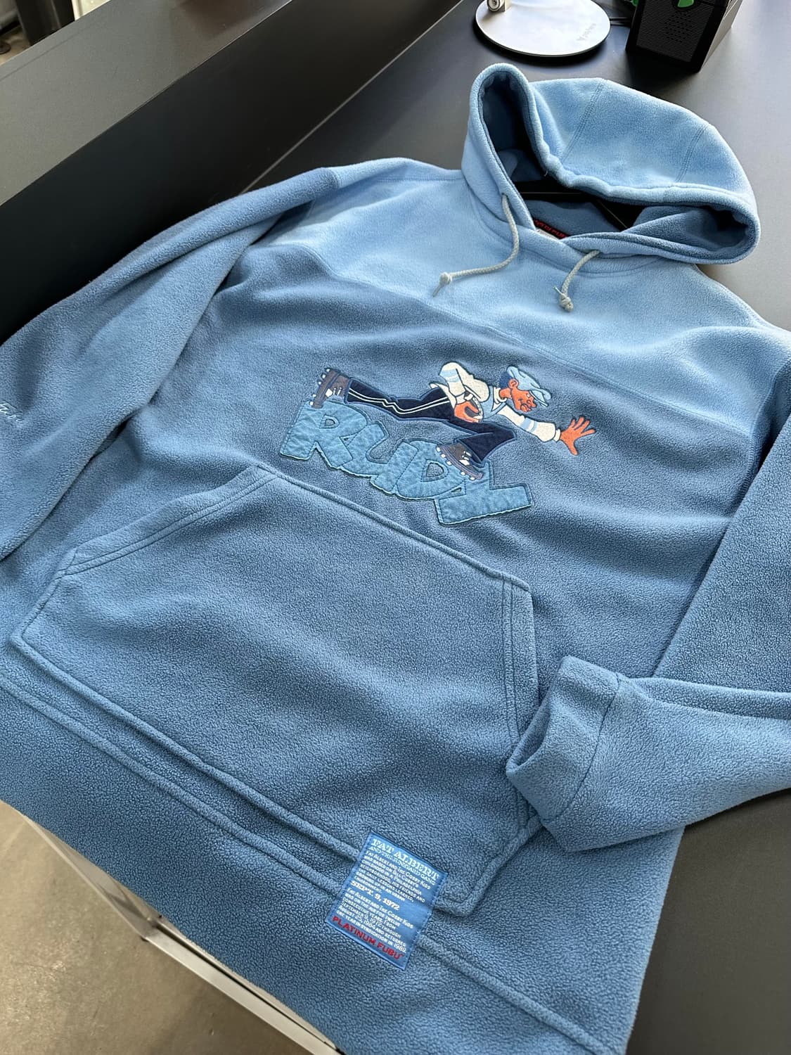 푸부 플래티넘 플리스후드티 소라 상품이미지5