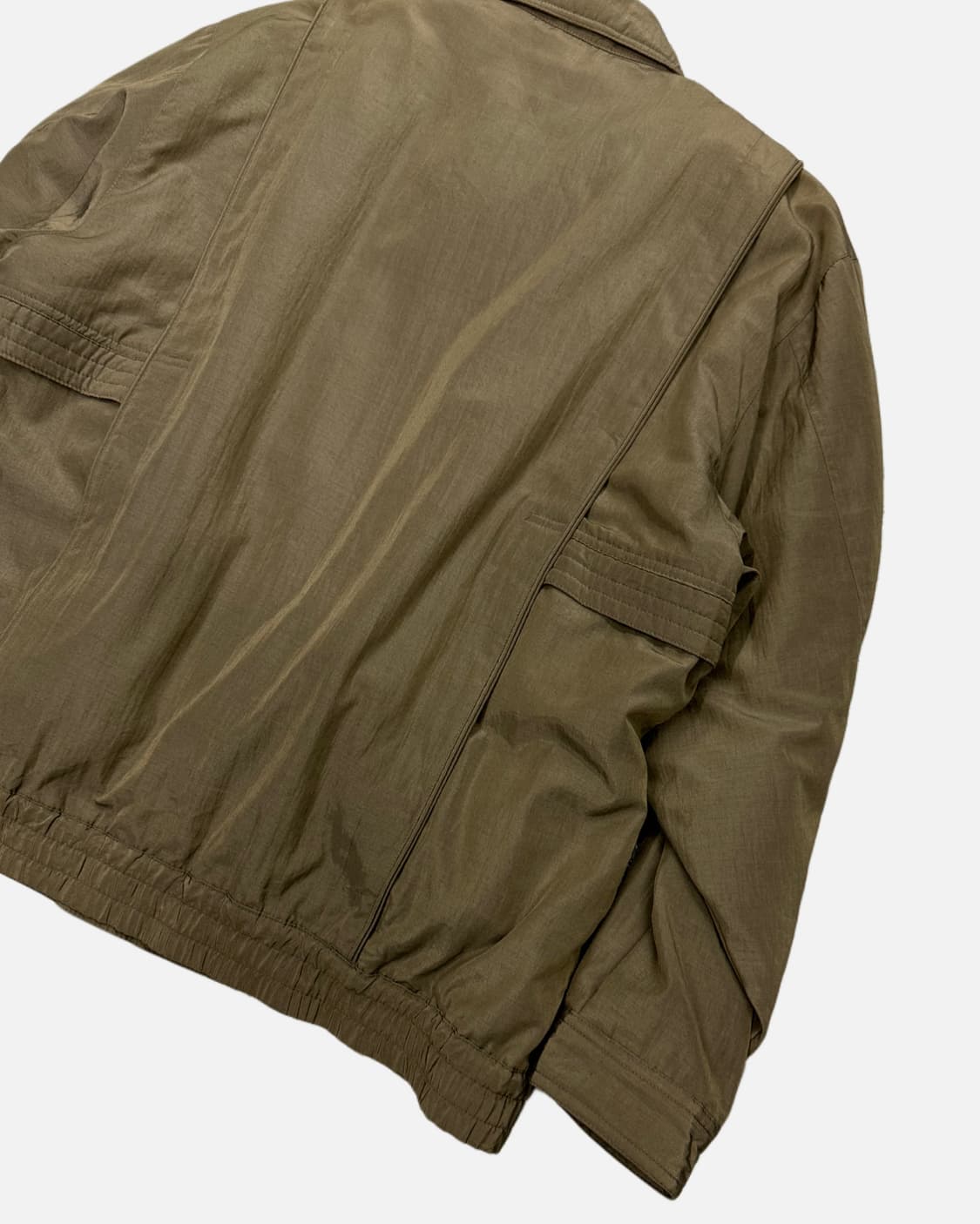khaki lining vintage blouson jacket 상품이미지6