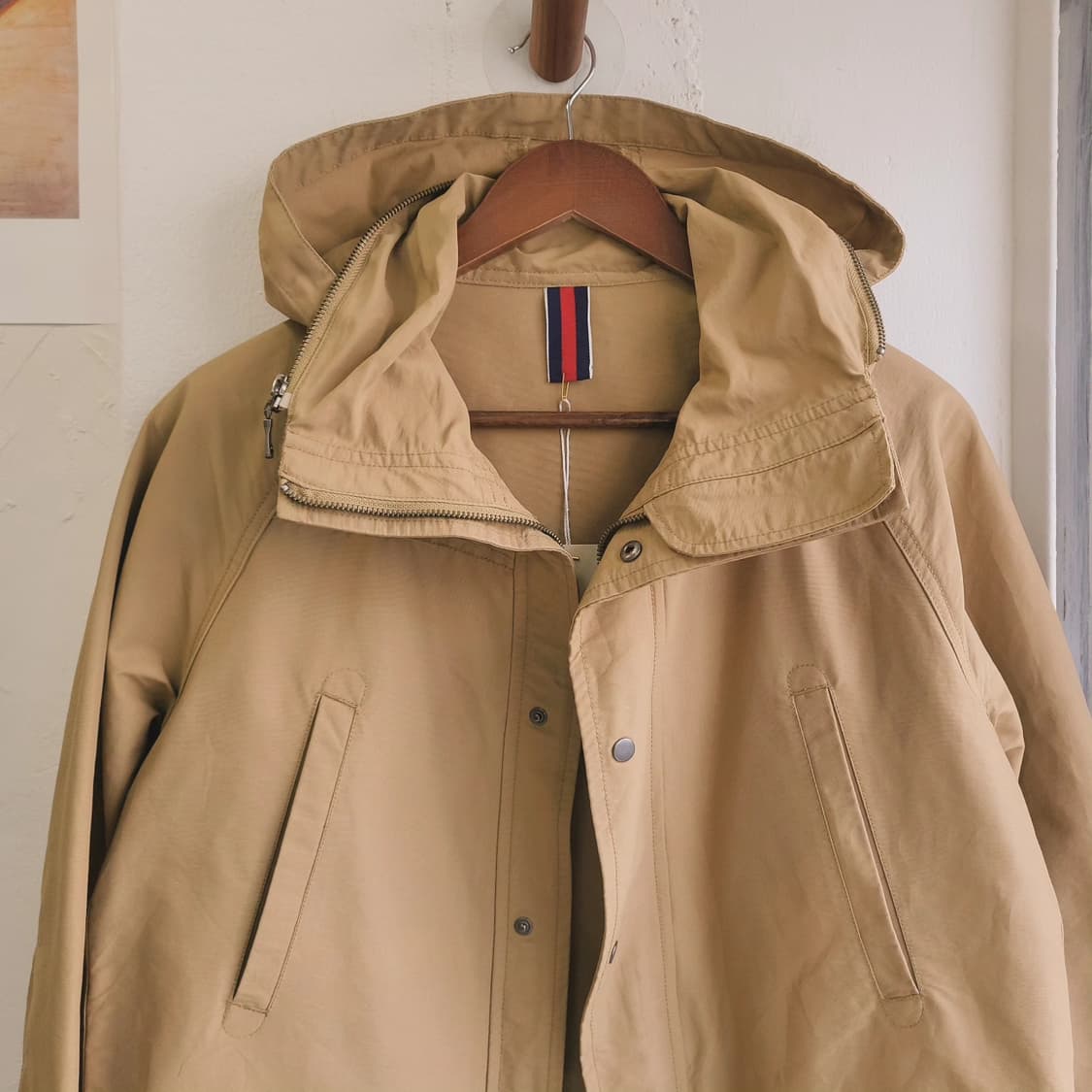 Male&co 머스터드베이지 윈드자켓 상품이미지3