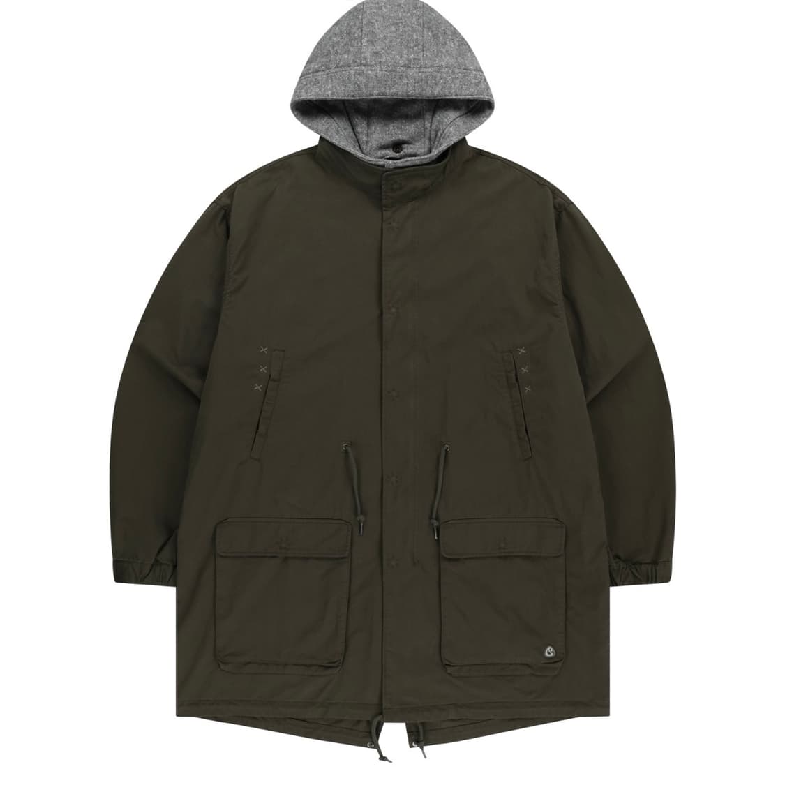 Coyseio WASHED MILITARY JACKET MUD KHAKI 상품이미지1