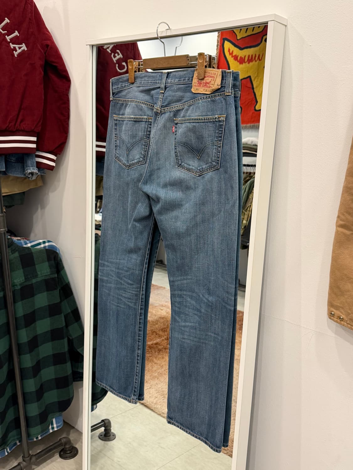 Levis 리바이스 501 데님 팬츠 (35inch) 상품이미지6