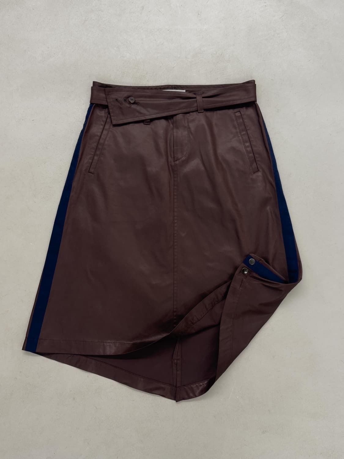 이세이미야케 비대칭 스커트 상품이미지2