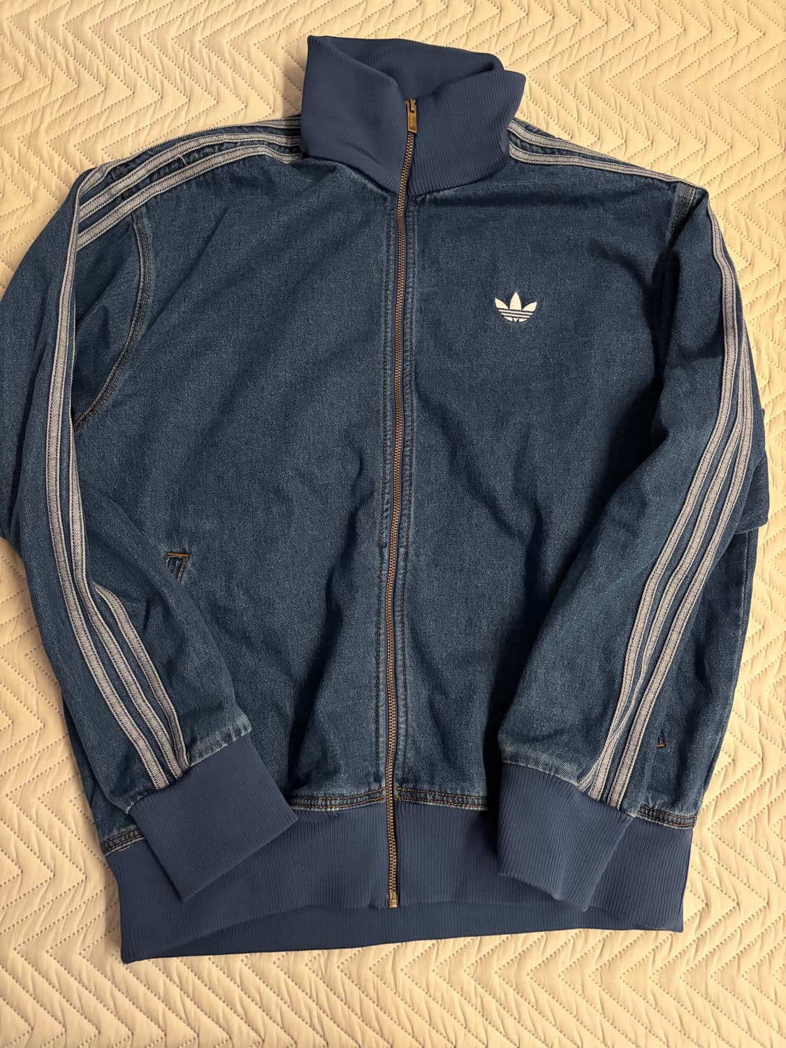 데님 파이어버드 트랙탑 - 블루(XL) 상품이미지1