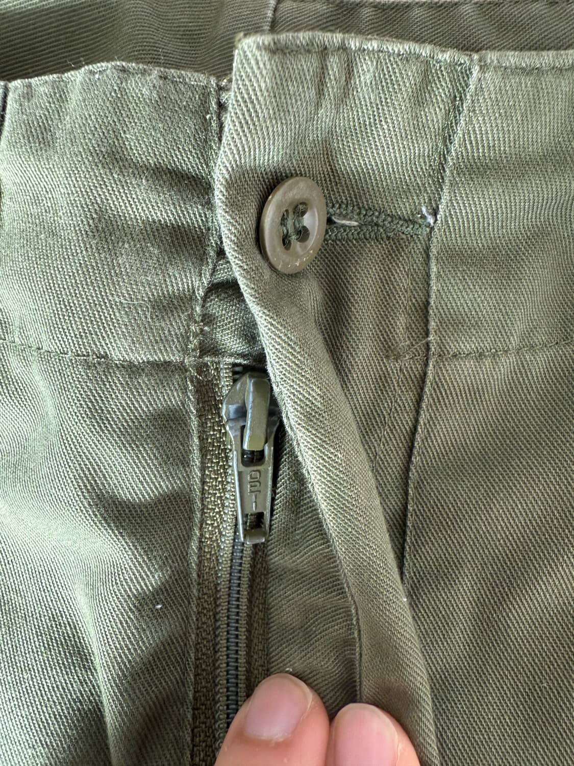 Vintage 밀리터리 팬츠(OPTI ZIP) 상품이미지8