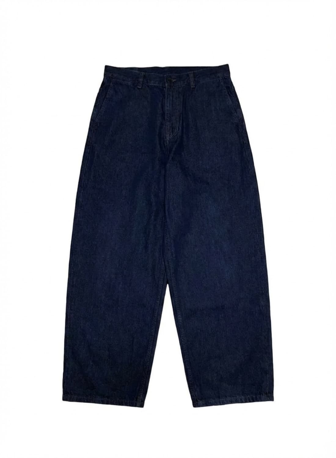 유니클로 와이드 테이퍼드 진 [진청] 상품이미지2