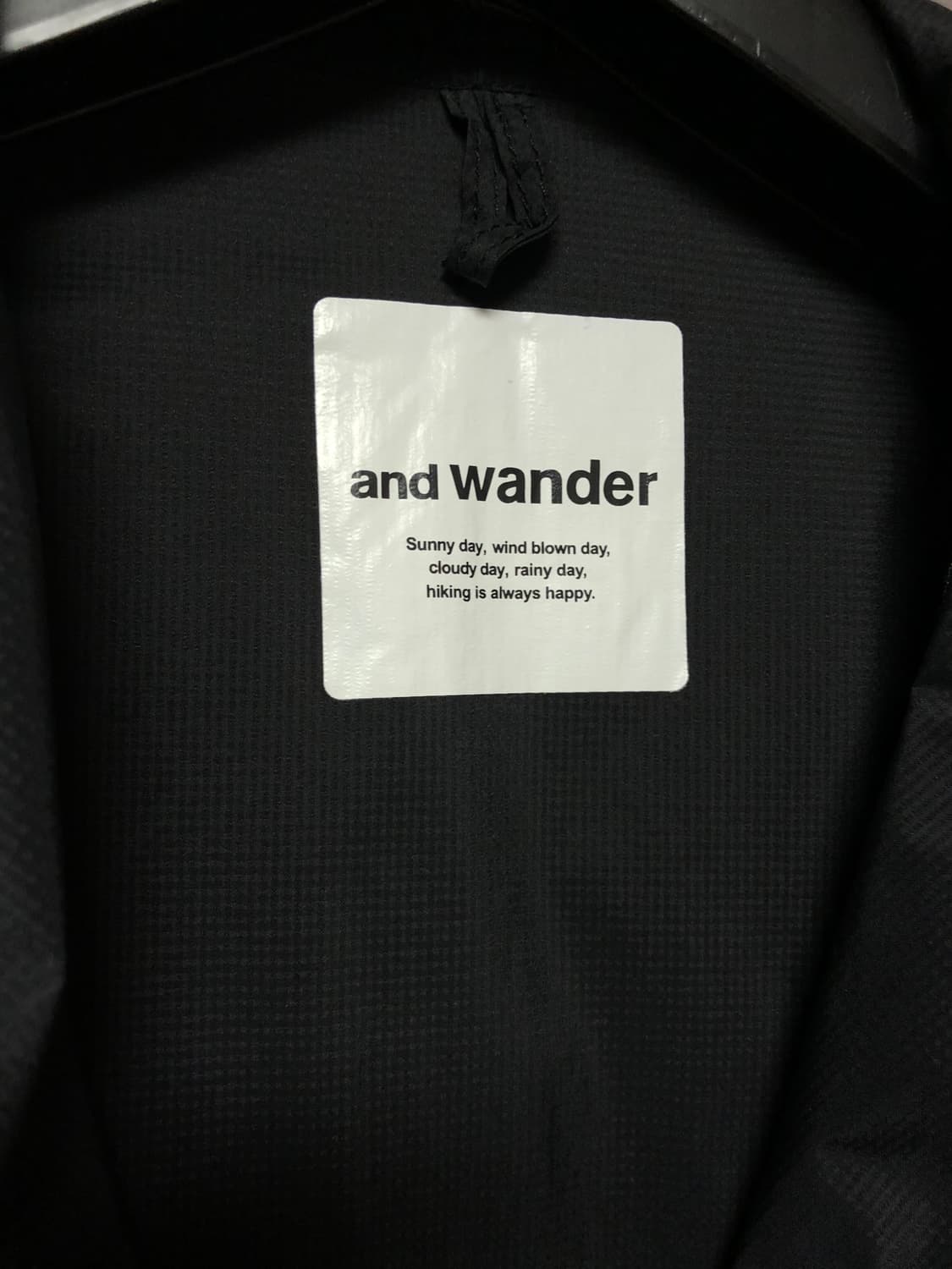 앤드원더 퍼텍스 윈드 자켓 상품이미지7