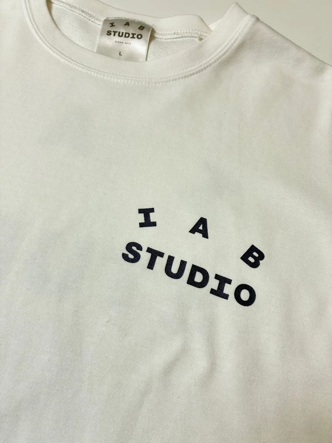 아이앱스튜디오 빅로고 오버핏 반팔 티셔츠 PN9684 상품이미지5