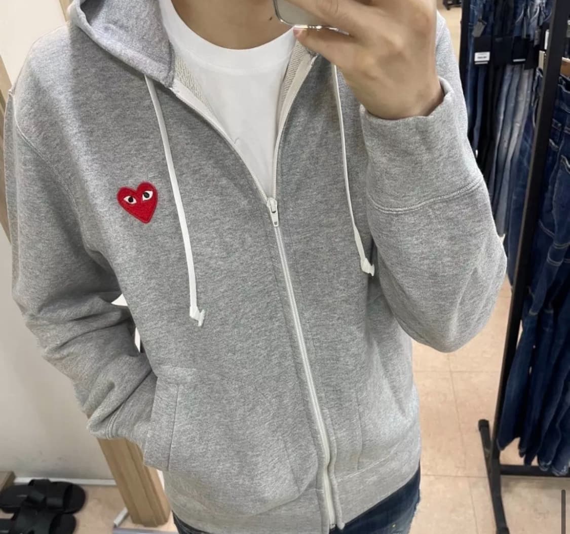 꼼데가르송 후드집업 (상태좋음) 상품이미지2