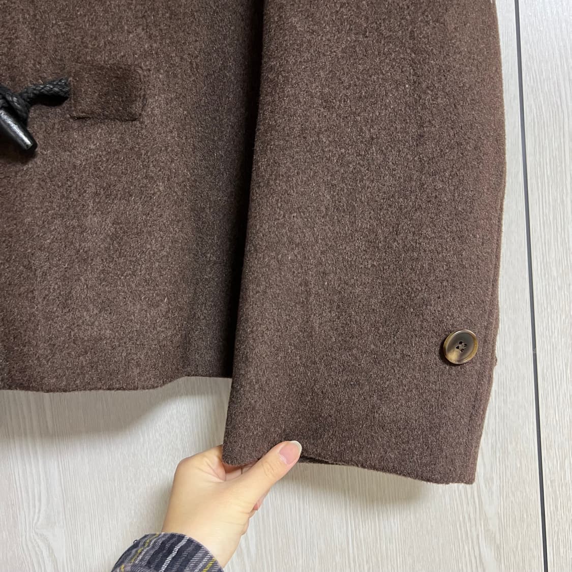 라퍼지스토어 숏 더플코트 m 상품이미지3