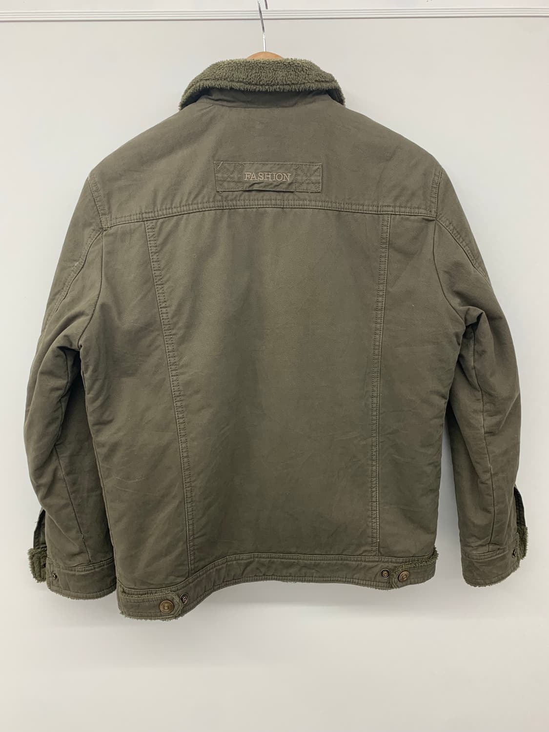 재패니즈 카키 셰르파 자켓 상품이미지4