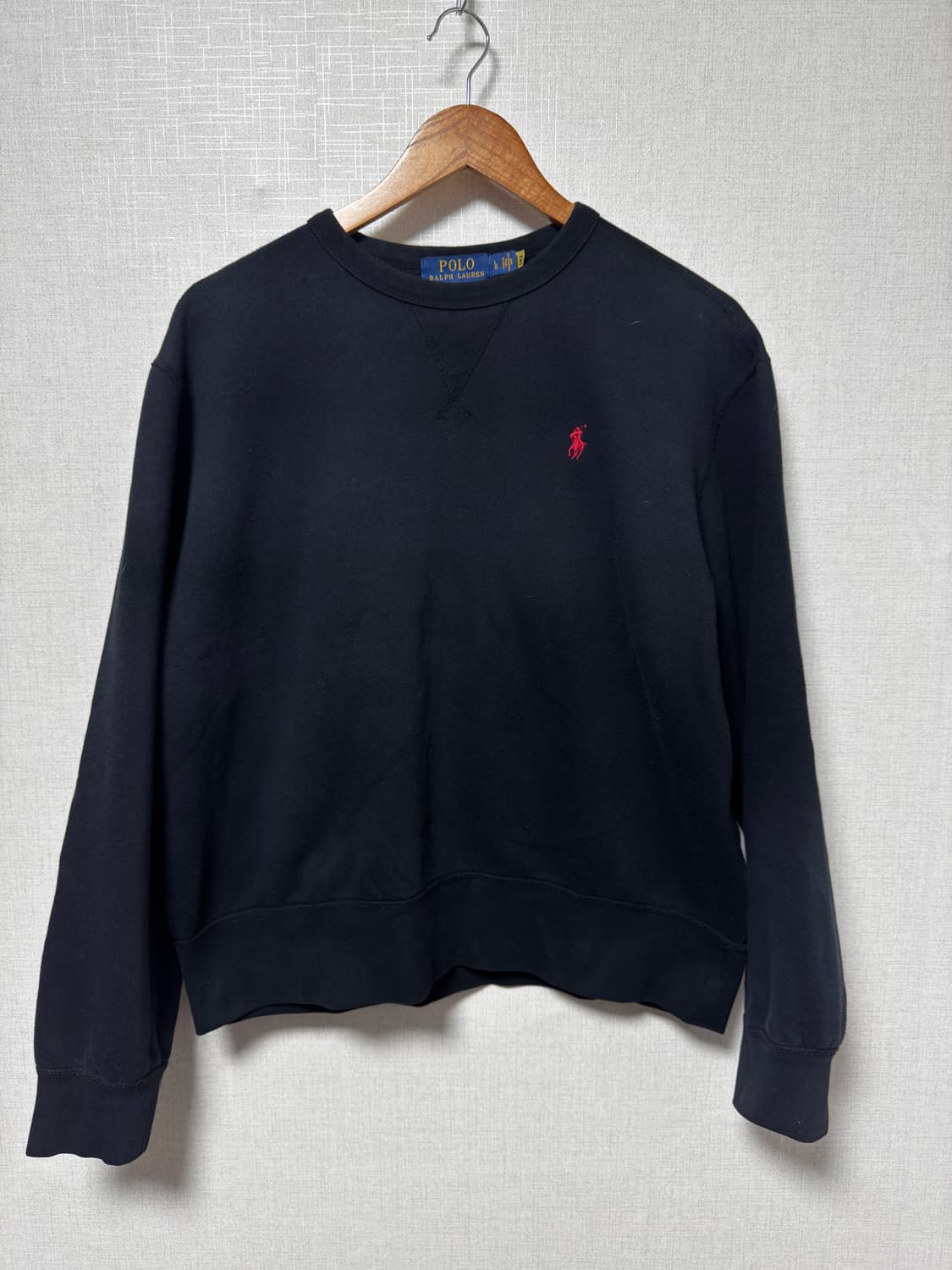 폴로 랄프로렌 블랙 맨투맨 L 상품이미지1