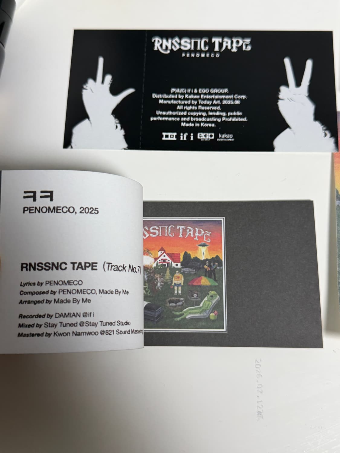 페노메코 RNSSNC TAPE CD 상품이미지3