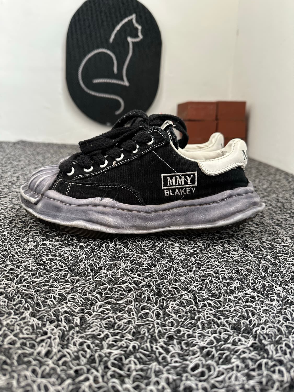 미하라 야스히로 블레이키 스니커즈 블랙 38 상품이미지2