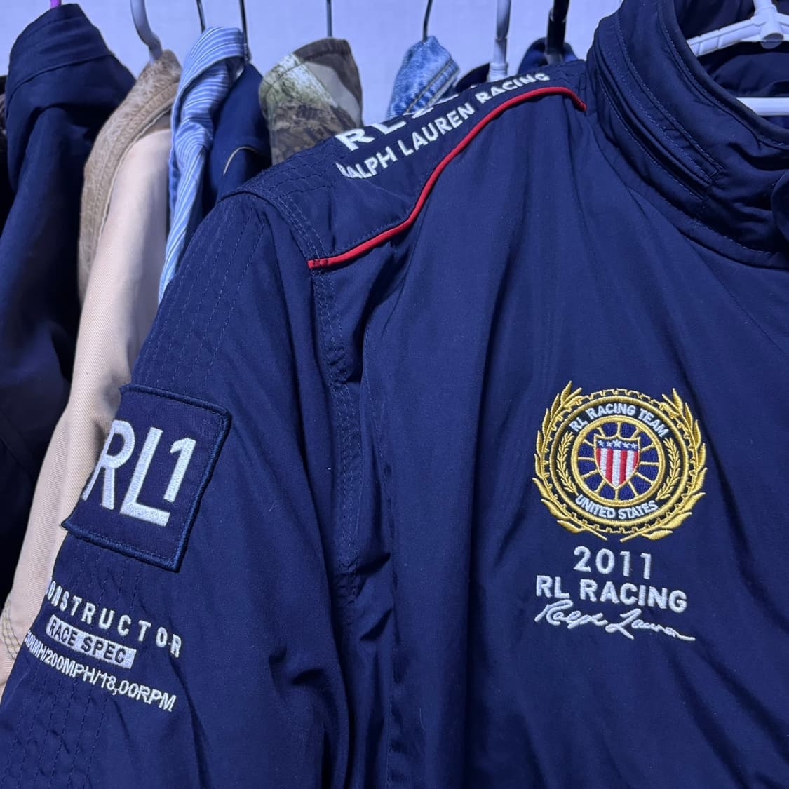 폴로 랄프로렌 2011 RL RACING 자켓 xl 상품이미지3