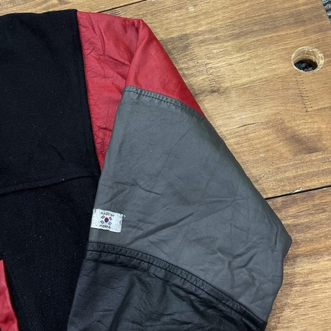 Pem Brand 빈티지 바시티 자켓 (L) 상품이미지4