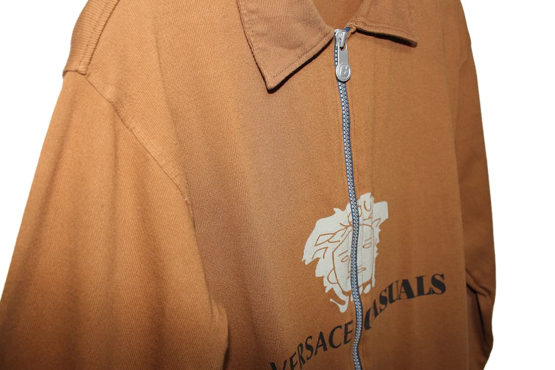 1990s 베르사체 메두사 집업 블루종 상품이미지5