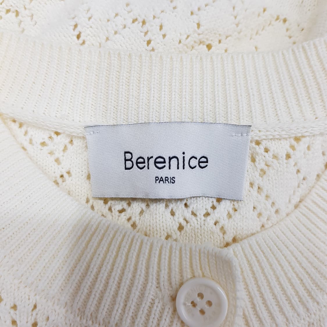 베르니스 2022 코튼 크로쉐 가디건 85사이즈 상품이미지5