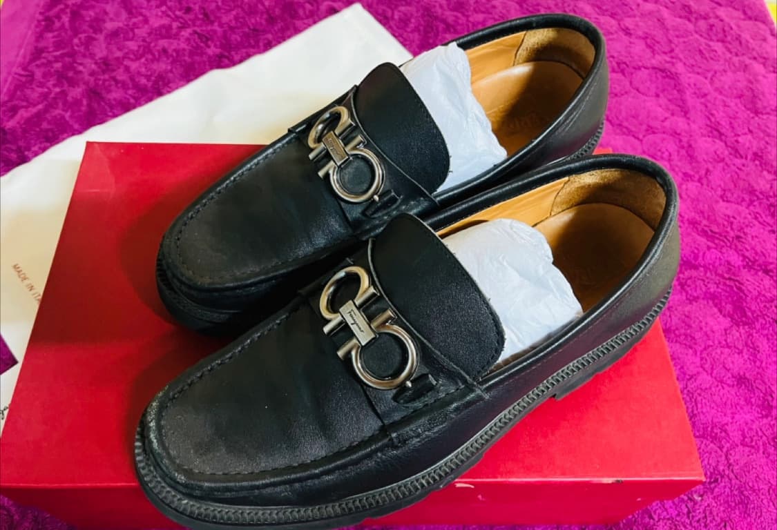 페라가모(ferragamo) 블리커 블랙로퍼드립니다[정품] 상품이미지2
