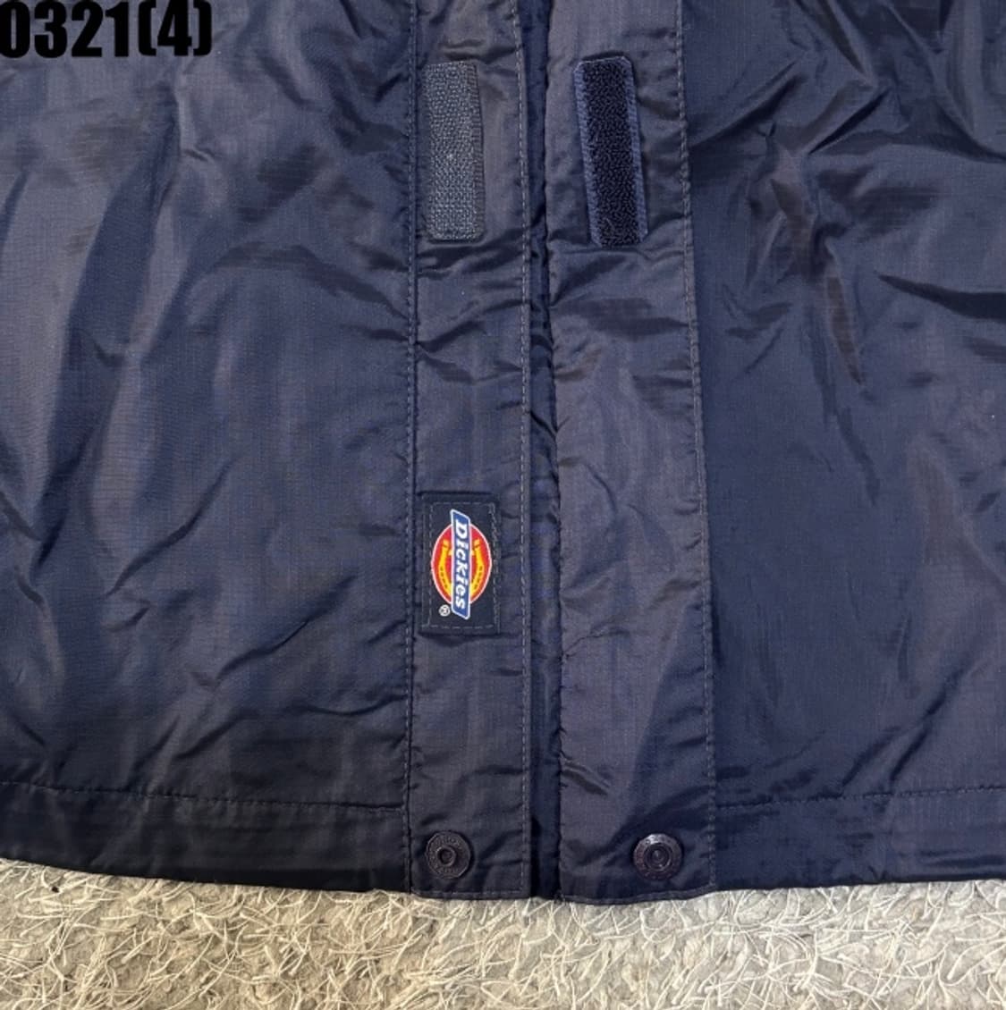 XL 디키즈 네이비 후드 바람막이 점퍼 0321(4) 상품이미지4