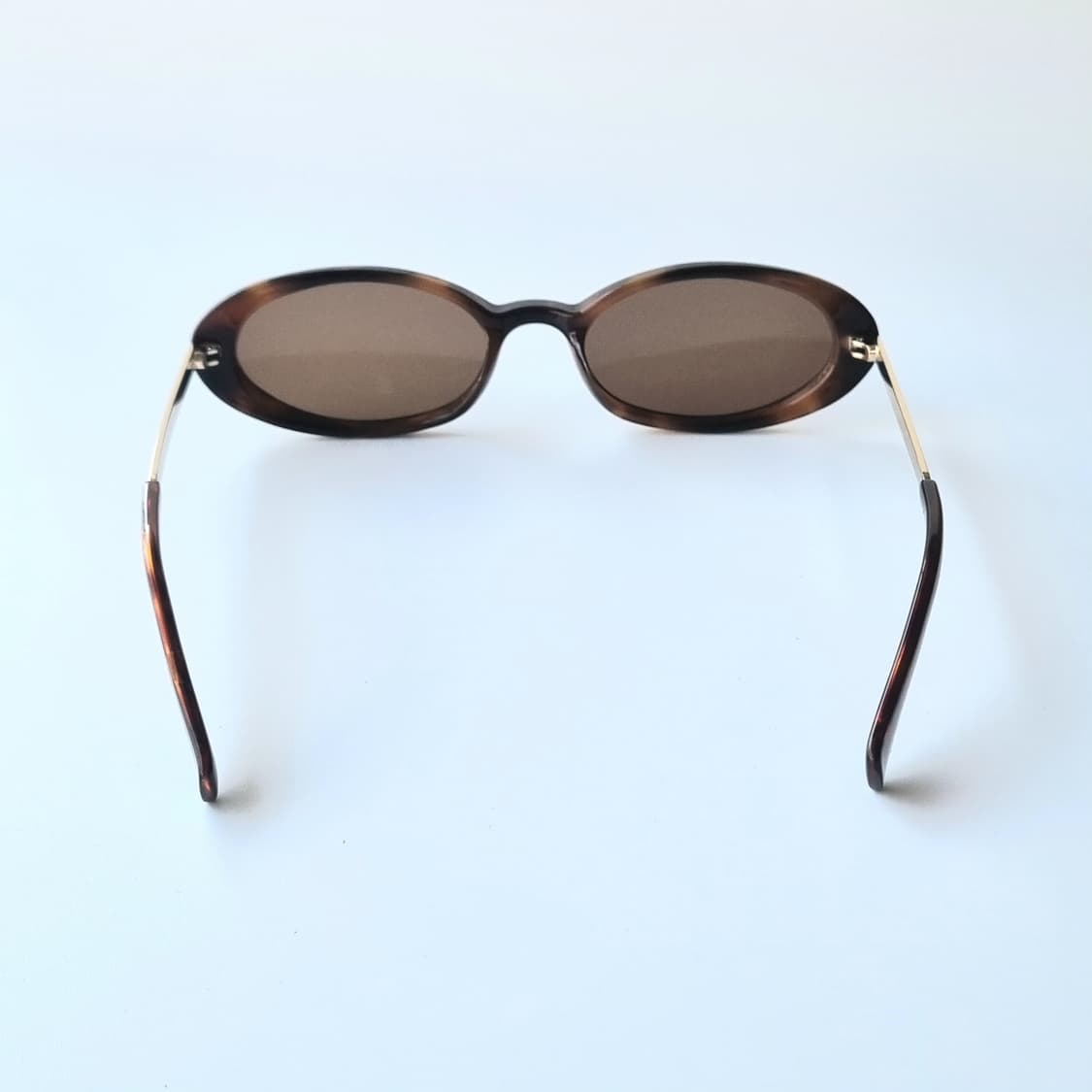 레트로 긱시크 오벌 브라운 호피 선글라스 상품이미지7