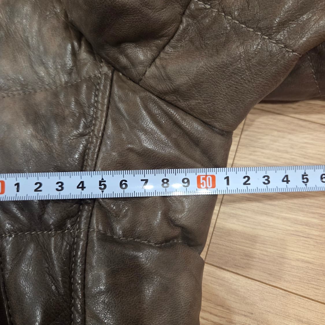 갤럭시 남성 양가죽 다운 자켓 95 상품이미지9