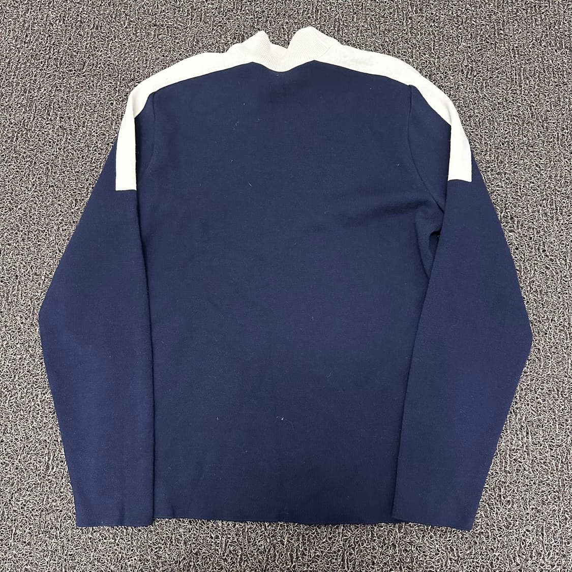 라코스테 스웨터 니트 투톤 네이비 L 상품이미지4