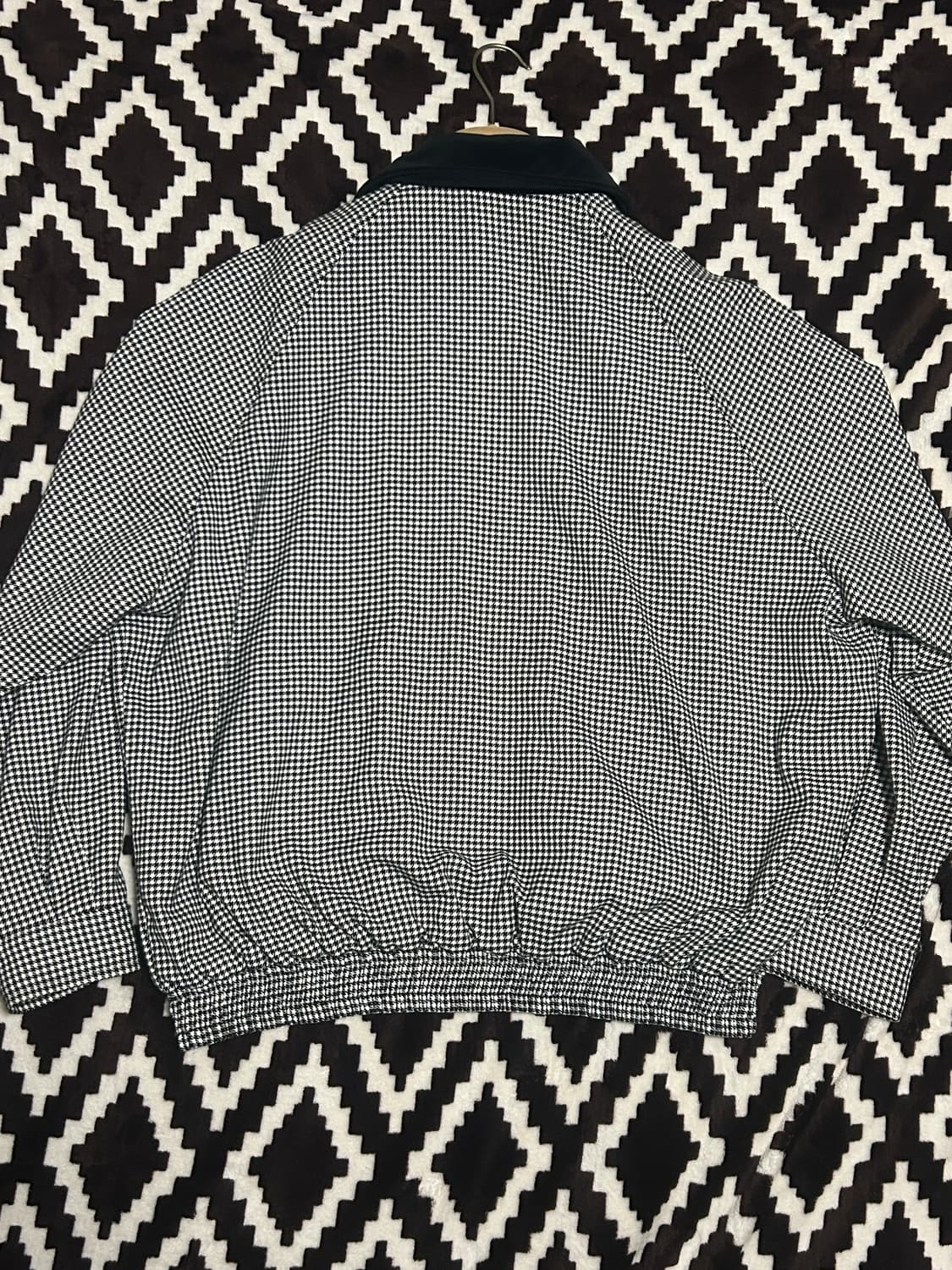 미우 하운드투스 체크 코치자켓 상품이미지4