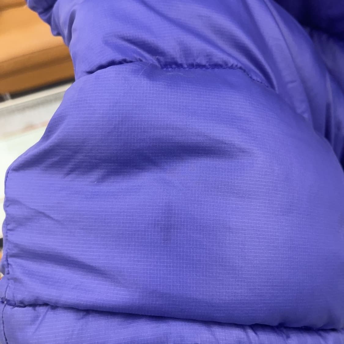 노스페이스 눕시 Y2K 90's 퍼플 구스다운 패딩 조끼 S C08542 상품이미지7