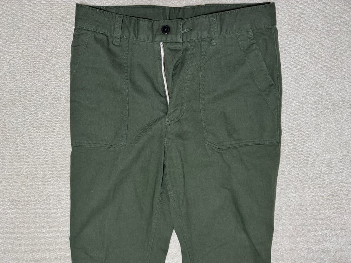 유니폼브릿지 코튼 퍼티그 팬츠 32사이즈 상품이미지2