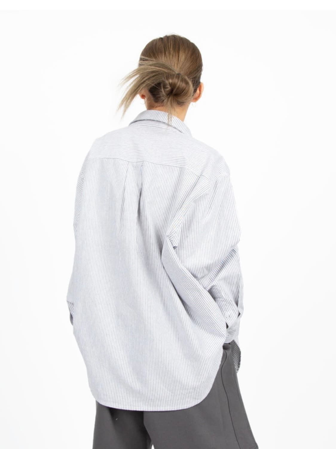 릿킴 REETKEEM OXFORD STRIPE SHIRTS 상품이미지4