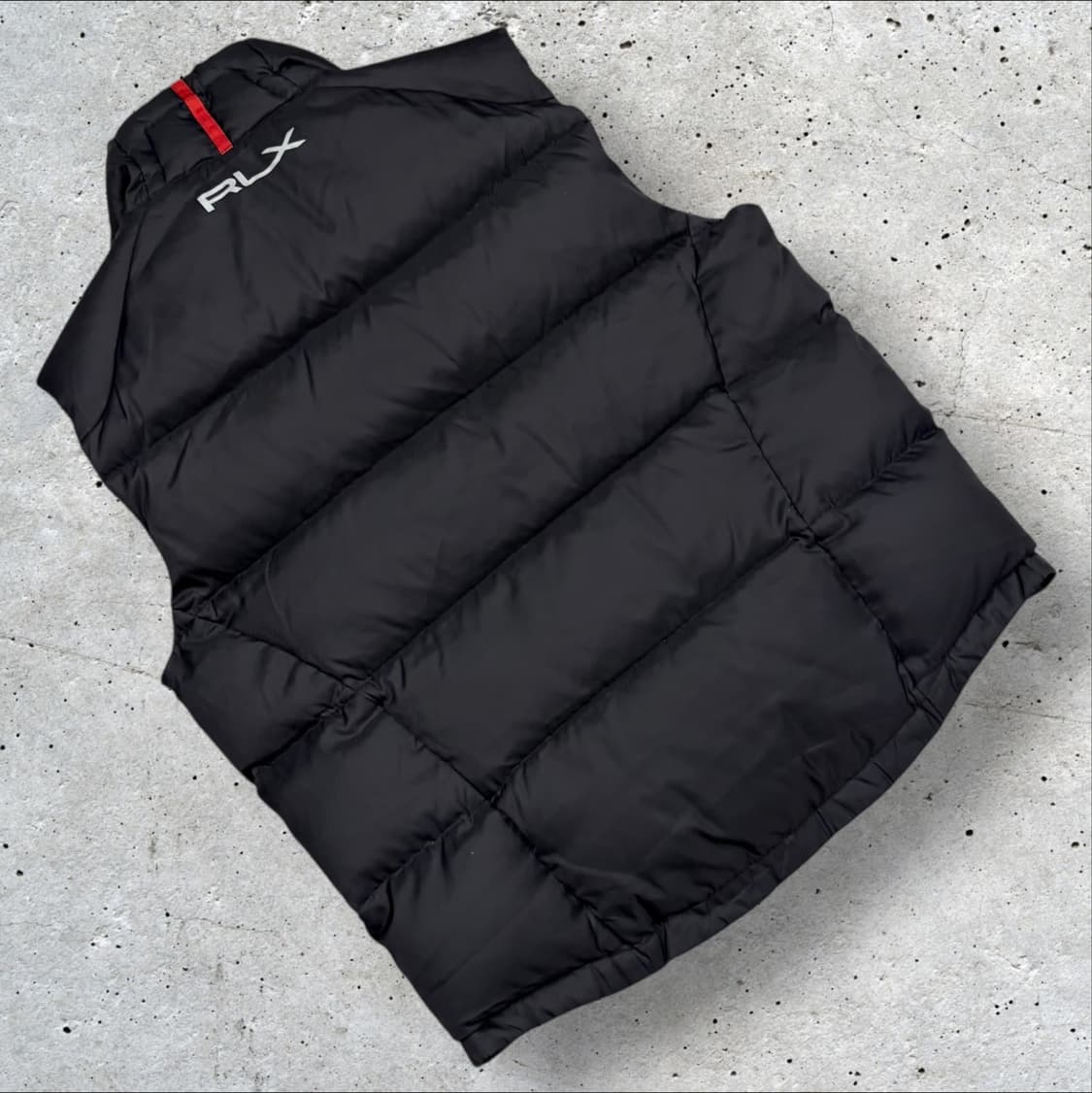 [L] 폴로 RLX 랄프로렌 블랙 패딩 조끼 베스트 B982 상품이미지2