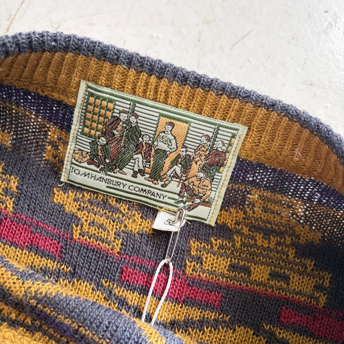 Tomhanbury Company 빈티지 니트 스웨터 XL 상품이미지5