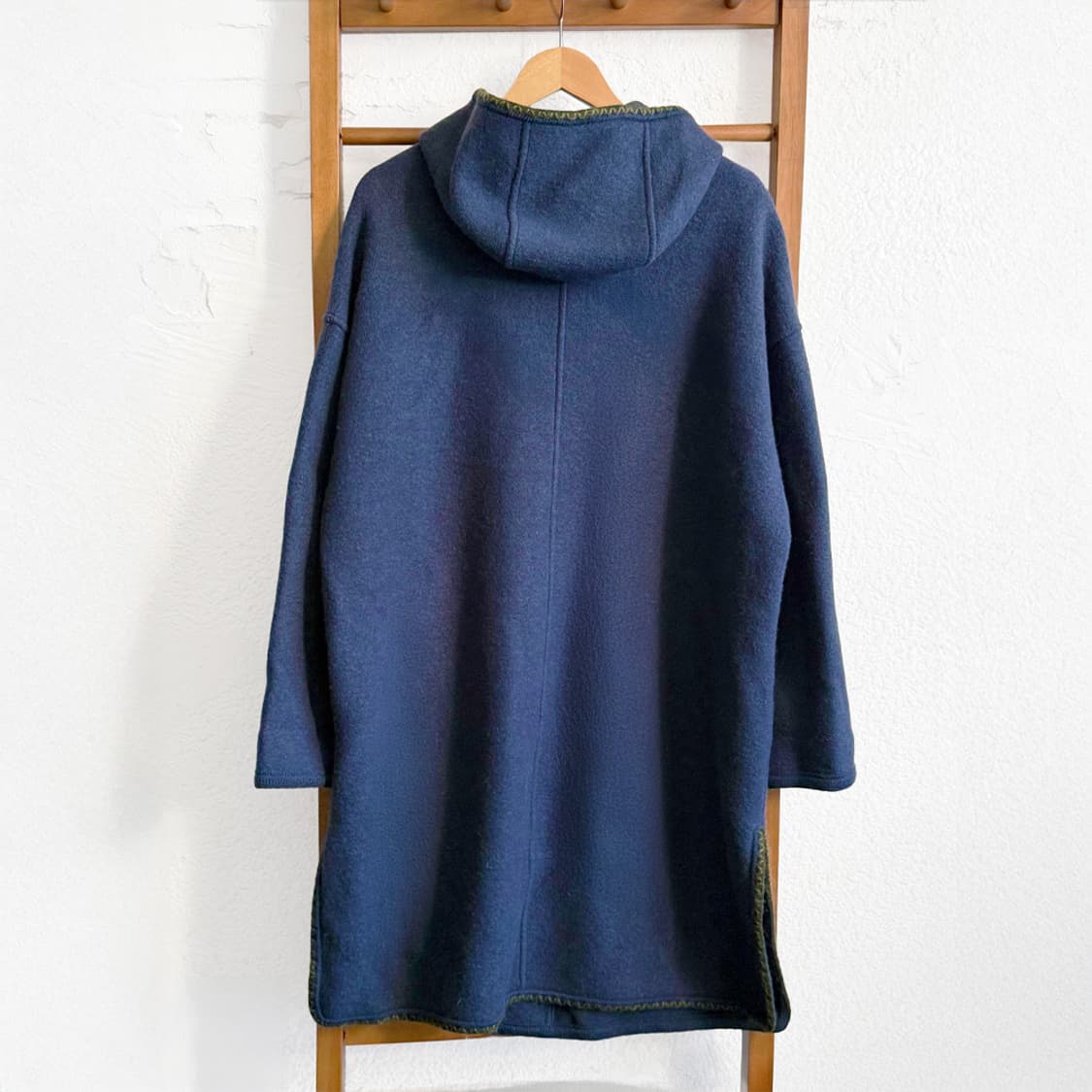 푸른숲 네이비 더플 코트 상품이미지6