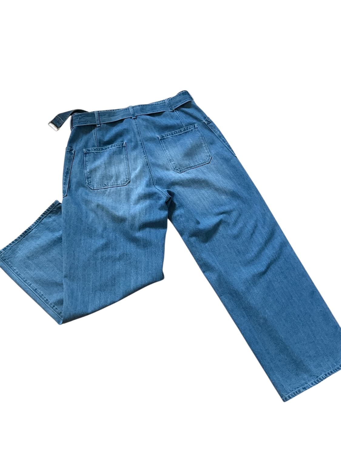 폴리테루 fatigue belted denim pants 상품이미지2