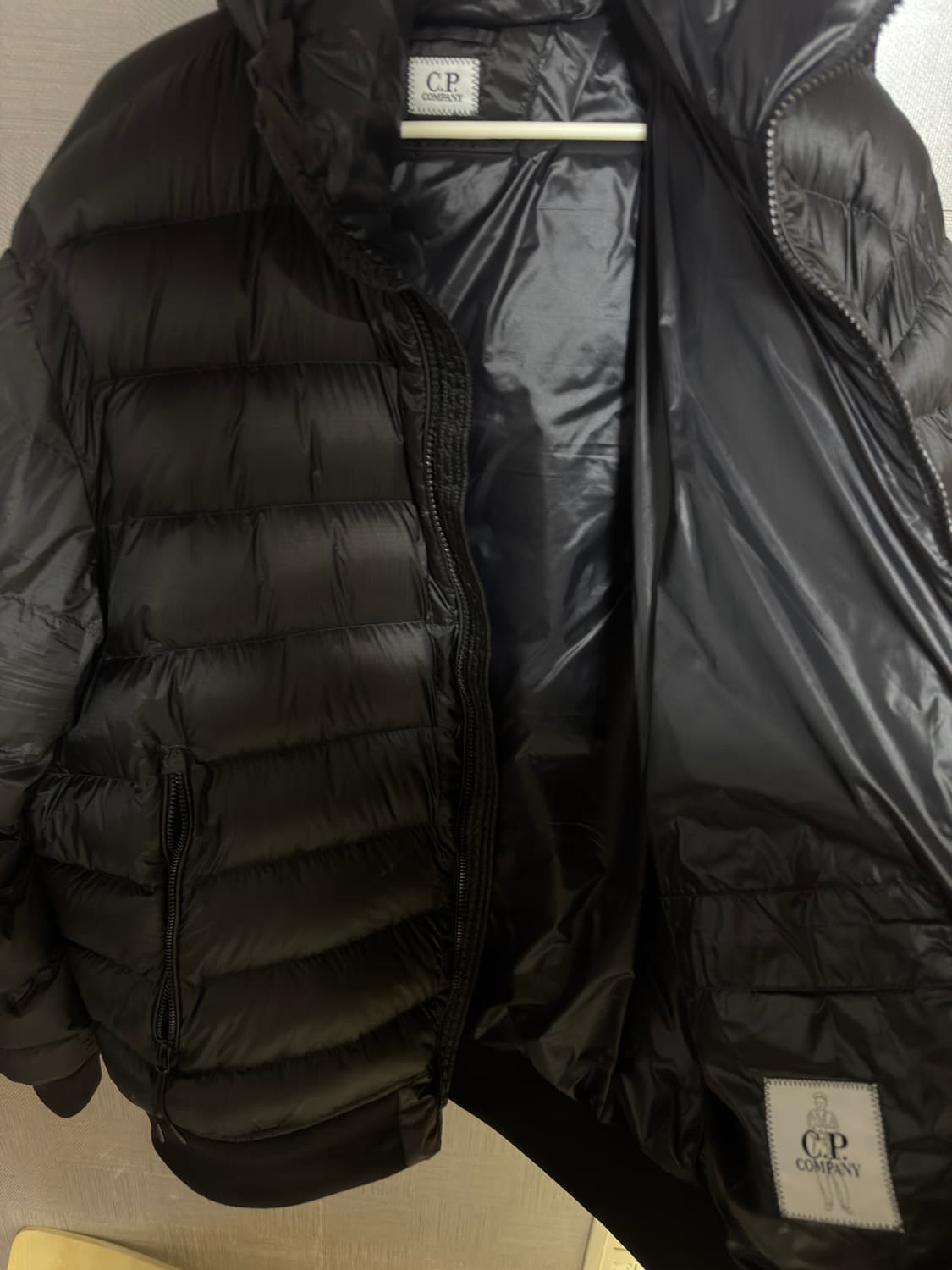 C.P 컴퍼니 D.D 쉘 다운 자켓 블랙 XXL 상품이미지3