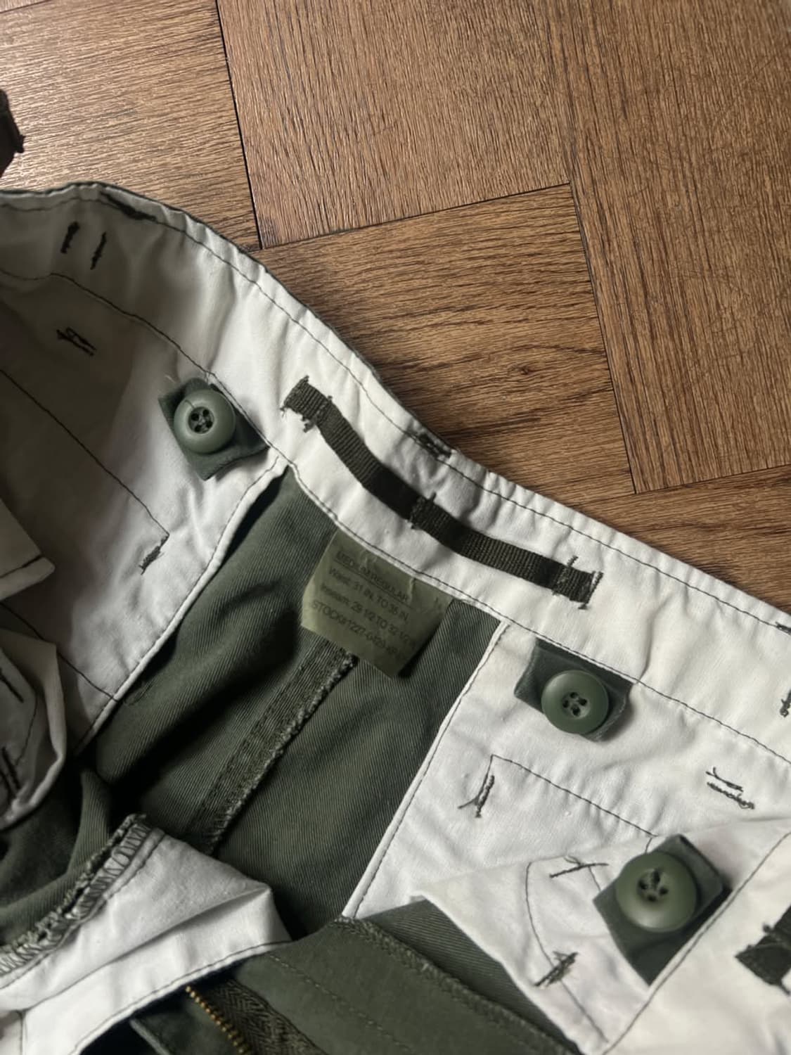 [35]U.S 밀리터리 BDU 필드 카고팬츠 상품이미지4