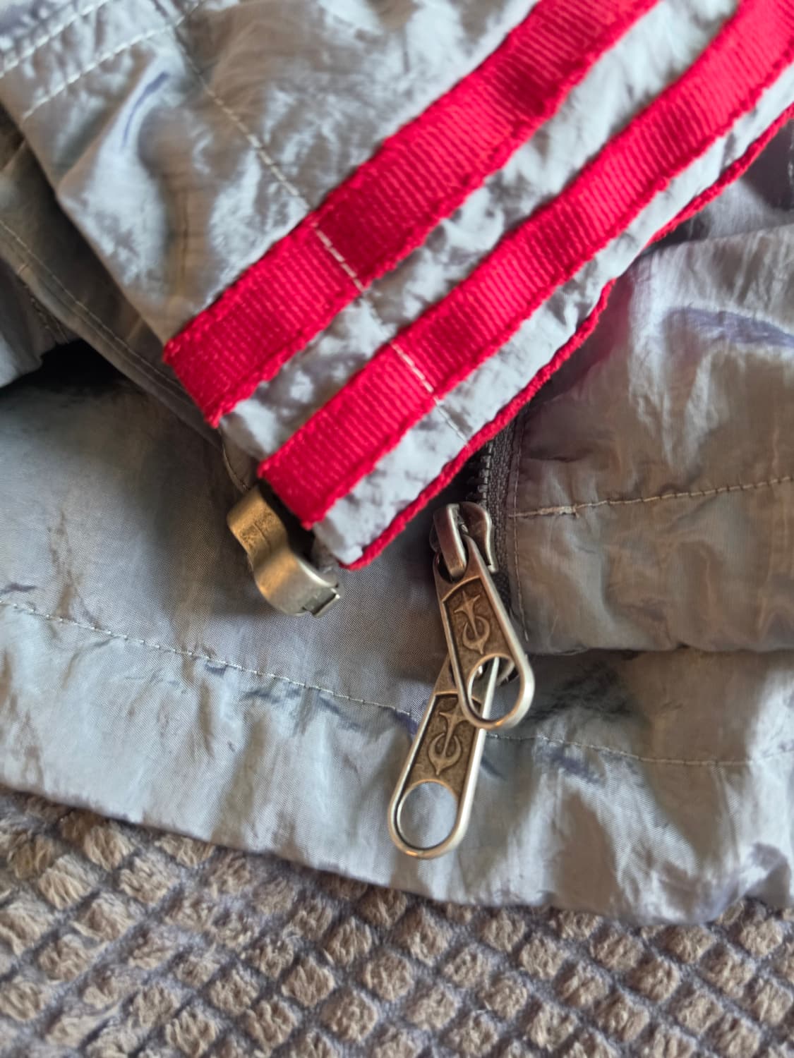 아디다스 x 떠그 클럽 우븐 트랙탑 라이트 오닉스 실버 메탈릭 상품이미지4