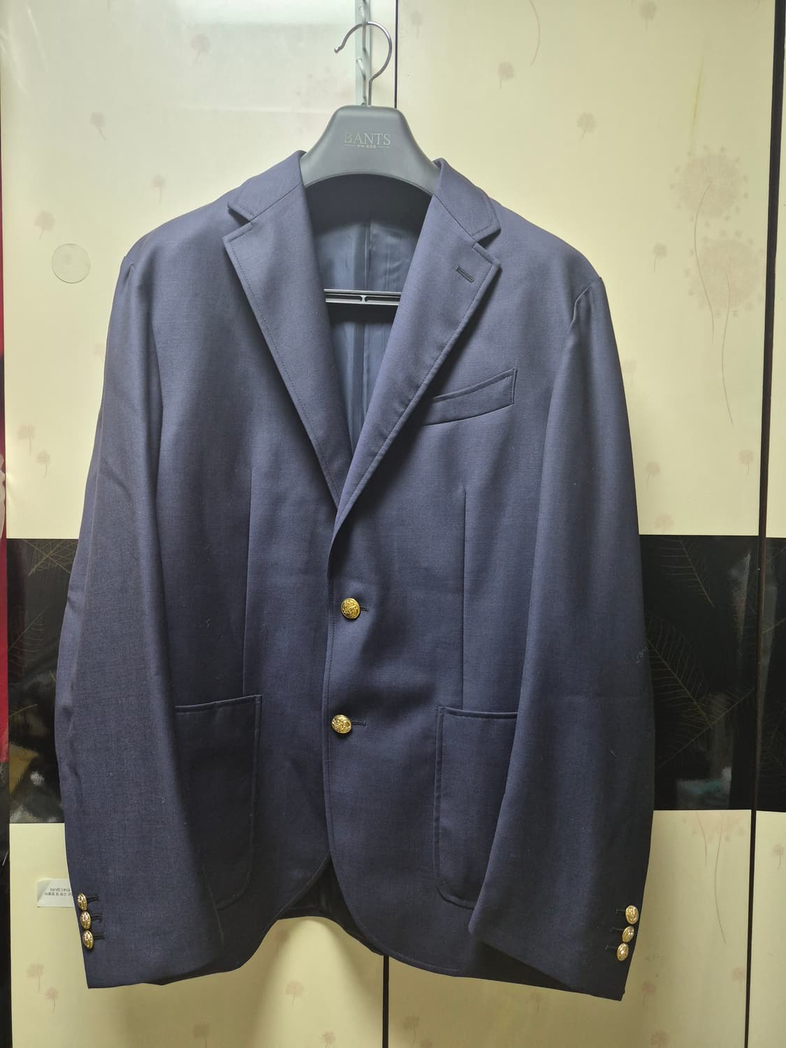 [105] 반츠 울 금장 자켓 블레이저 상품이미지4