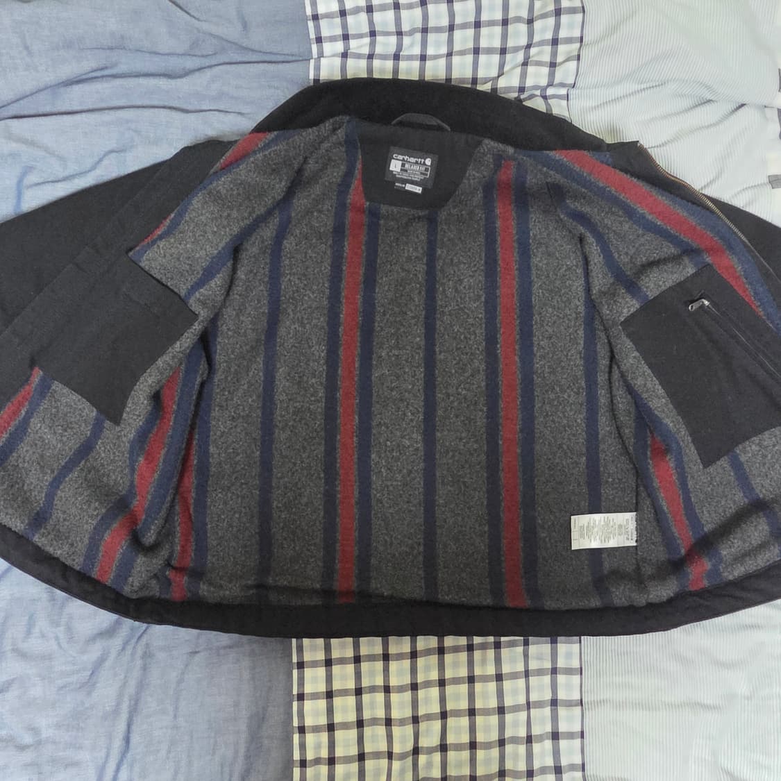 칼하트 US 덕 디트로이트 자켓 블랙 L사이즈 상품이미지3