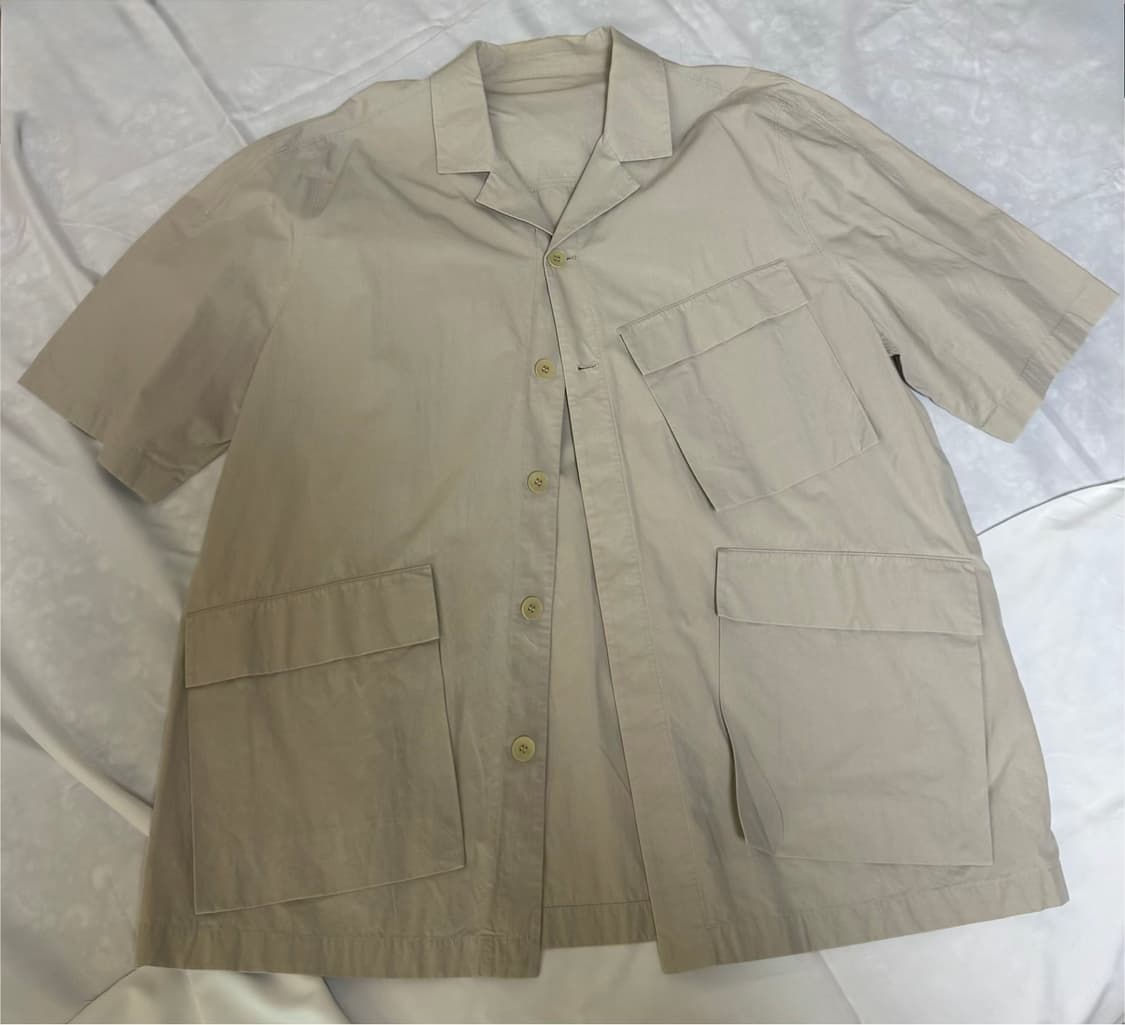 코스 cotton shirt with attached pocket L 상품이미지1