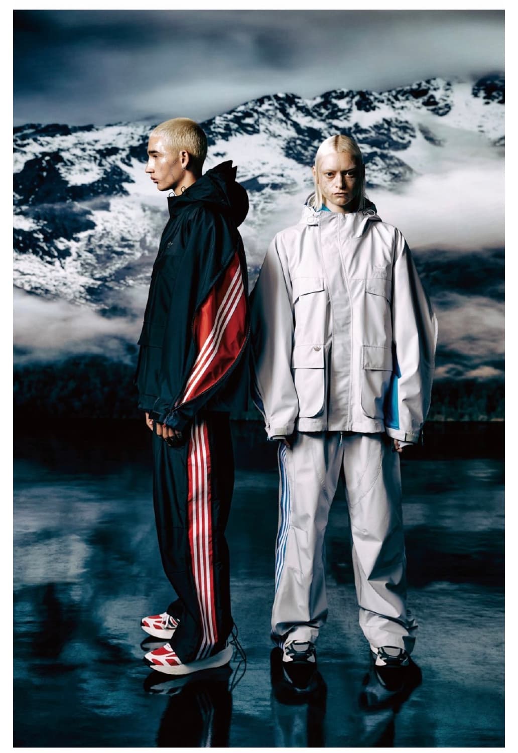 아디다스 x 오디너리 피플 유틸리티 파카 블랙 상품이미지4