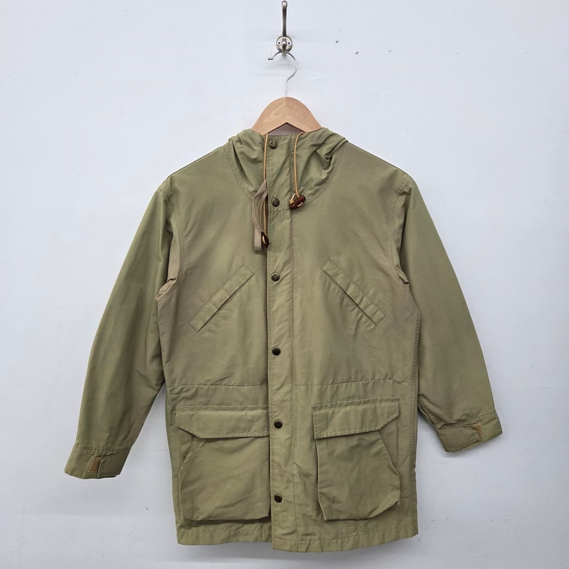 폴로 랄프로렌 올리브 카키색 후드 야상 점퍼 남m 상품이미지1