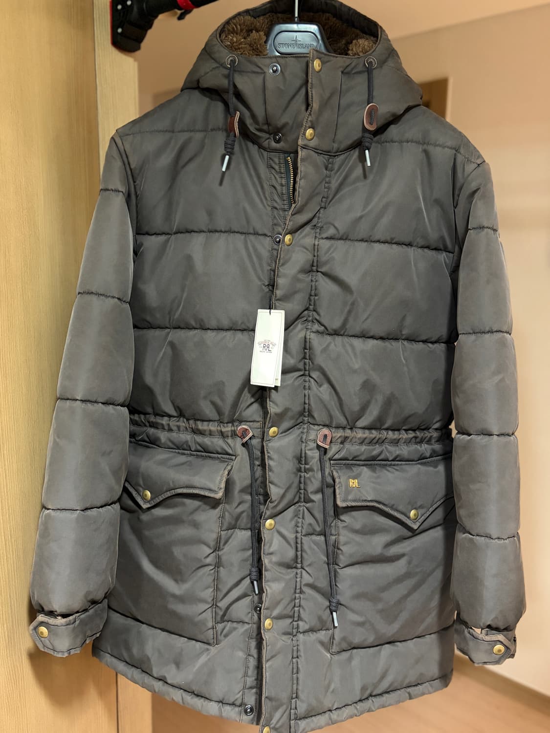 (M) RRL 코튼 트윌 파카 패딩 카라코람 더블알엘 상품이미지1