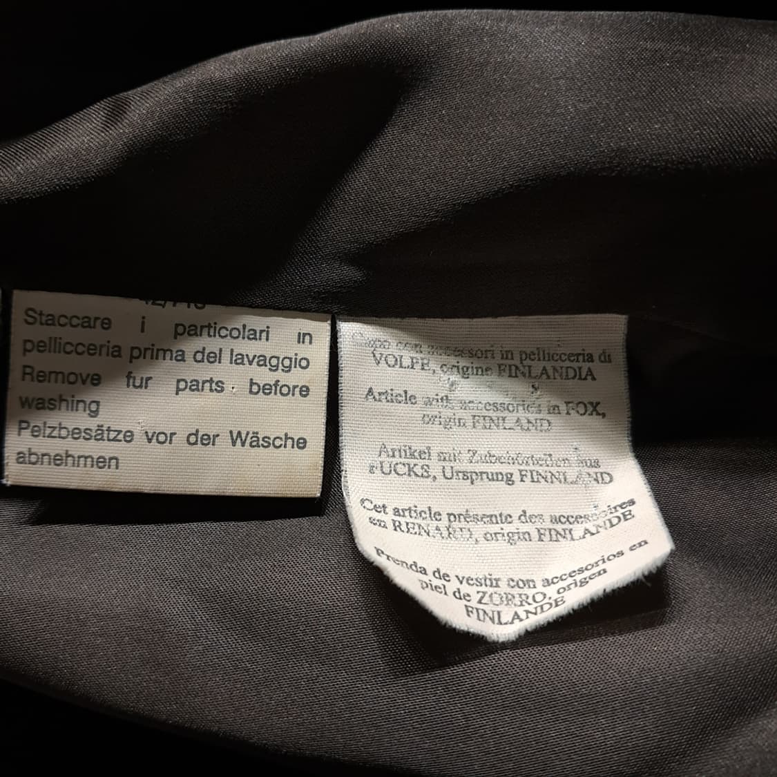 CL003 S/M 막스마라 이태리판 울&앙고라 핀스트라이프 코트 상품이미지7