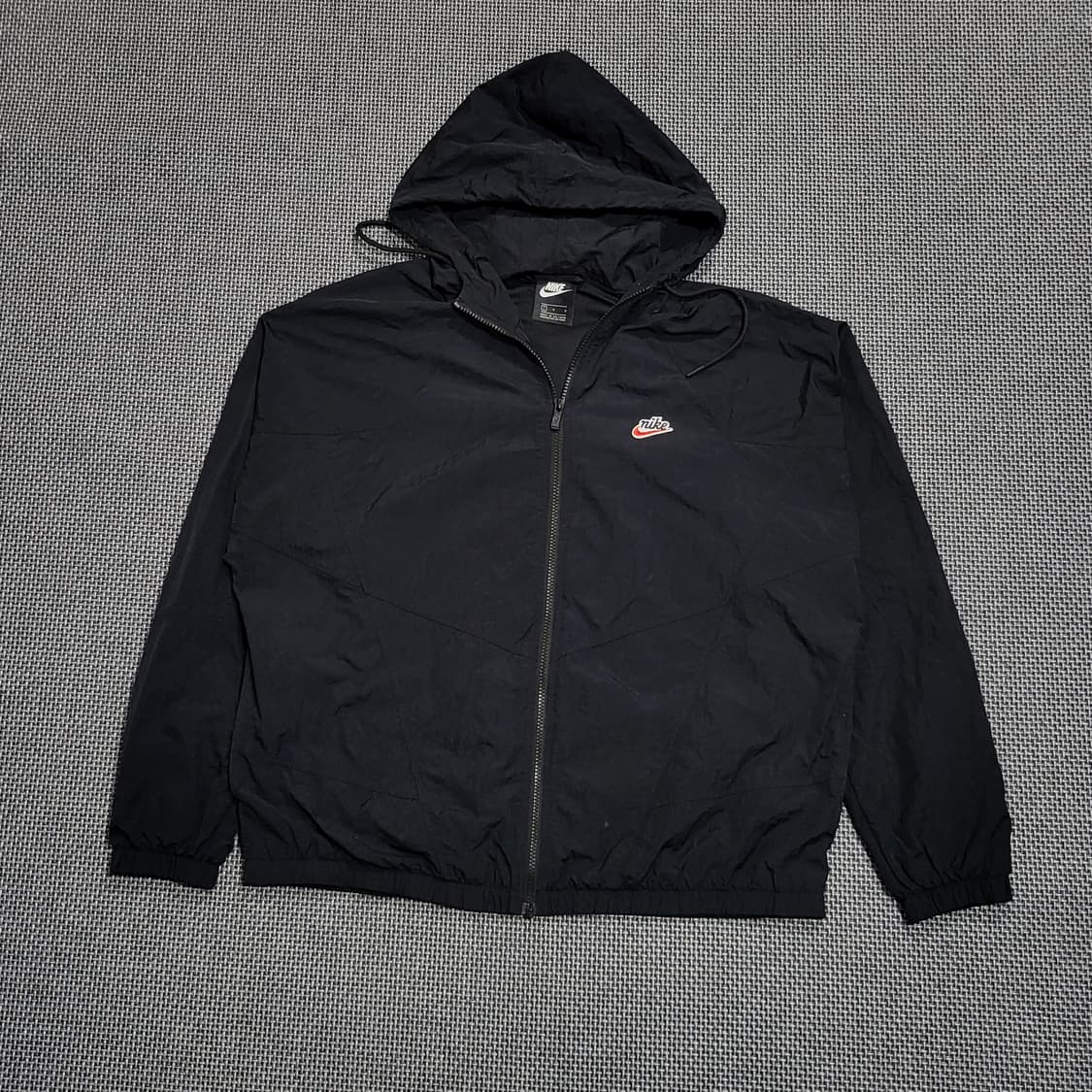 나이키 헤리티지 윈드러너 바람막이 자켓 블랙 (L) 상품이미지1